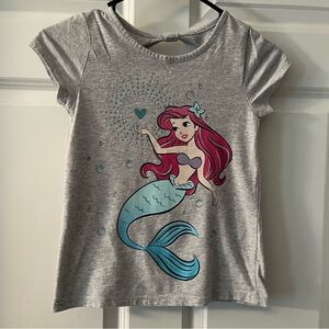 Disney’s The Little Mermaid Shirt, Princess Ariel, Size 7
